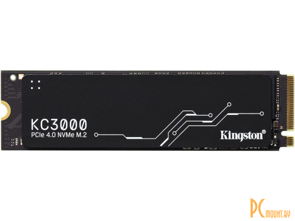 твердотельный накопитель Kingston SKC3000D (M.2 PCI Express 4.0 x4 (NVMe) 7000/7000 MBps совместимость с PS5) SKC3000D/2048G 2Tb 