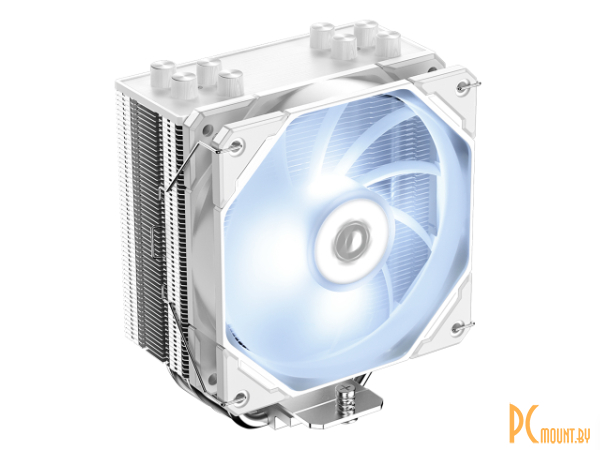 кулер SocAll  ID-Cooling (220W, алюминий, 28.9дБ, fan 120мм, 1500об/мин, PWM, LGA1700/1200/1151/1150/1155/1156/AM5/AM4) SE-224-XTS White