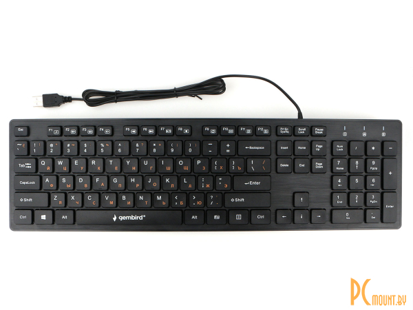 фото клавиатура USB KB-8360U Gembird 2 встр. USB-порта (USB-Hub), 104 кл. KB-8360U клавиатура USB KB-8360U Gembird 2 встр. USB-порта (USB-Hub), 104 кл. KB-8360U
