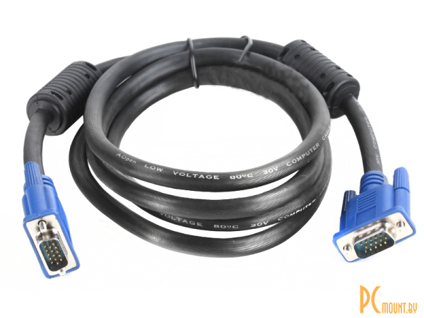 фото VGA / SVGA / S-Video: AOpen VGA 15M / VGA 15M 3m 2 фильтра ACG341AD-3M VGA / SVGA / S-Video: AOpen VGA 15M / VGA 15M 3m 2 фильтра ACG341AD-3M