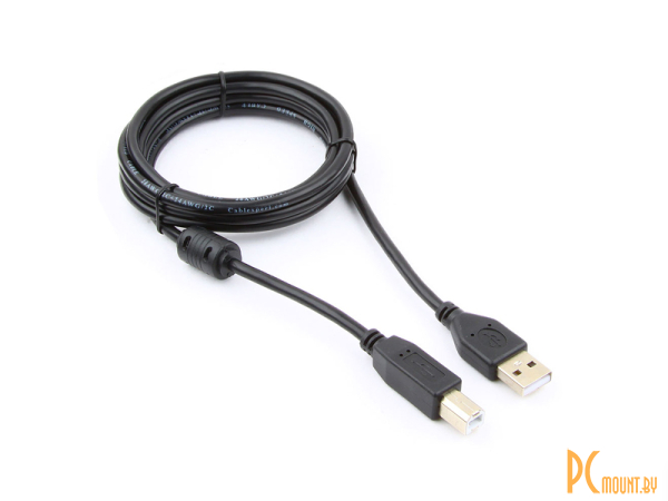 USB A/B/Micro/Mini/Type-C: Gembird Cablexpert Pro USB 2.0 AM/BM 1.8m Black CCF-USB2-AMBM-6