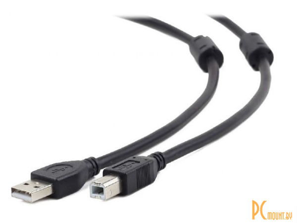 USB A/B/Micro/Mini/Type-C: Gembird Cablexpert Pro USB 2.0 AM/BM 4.5m Black CCF2-USB2-AMBM-15