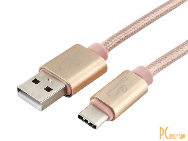 USB A/B/Micro/Mini/Type-C: Gembird Cablexpert Ultra USB 2.0 AM/Type-C 3m Gold CC-U-USBC02Gd-3M