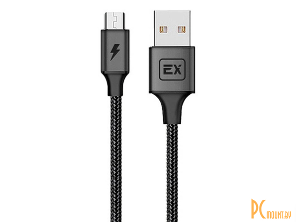 USB A/B/Micro/Mini/Type-C: Exployd USB - microUSB Classic 1m Black EX-K-501