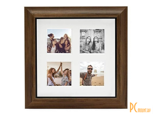 фото Фотоальбомы и фоторамки: рамка Fujifilm Instax 4 Mount Square Frame Teak 70100139131 Фотоальбомы и фоторамки: рамка Fujifilm Instax 4 Mount Square Frame Teak 70100139131