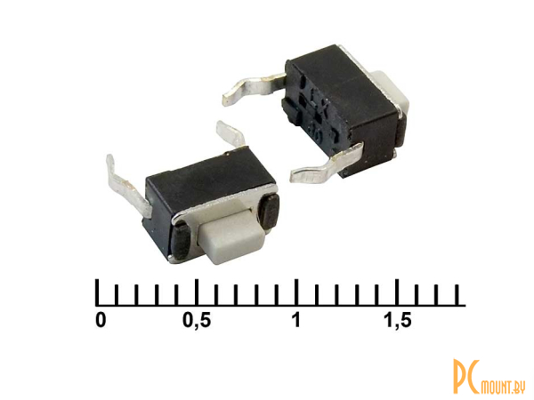 фото Тактовые кнопки: тактовая кнопка RUICHI IT-0350, 6x3x5 мм, OFF-(ON), 50 мА, 12 В, 100 мОм, пайка в плату; IT-0350 (6x3x5) 83354 Тактовые кнопки: тактовая кнопка RUICHI IT-0350, 6x3x5 мм, OFF-(ON), 50 мА, 12 В, 100 мОм, пайка в плату; IT-0350 (6x3x5) 83354