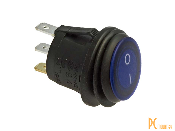фото Клавишные переключатели: клавишный переключатель RUICHI SB040-12V, IP65, ON-OFF, диаметр 20.2 мм, синий; SB040-12V BLUE IP65 on-off ф20.2mm 100440 Клавишные переключатели: клавишный переключатель RUICHI SB040-12V, IP65, ON-OFF, диаметр 20.2 мм, синий; SB040-12V BLUE IP65 on-off ф20.2mm 100440