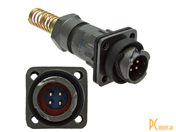 фото Быстроразъемные: разъём быстроразъёмный RUICHI FQ14-4pin ZPJ-8 4-х контактный; FQ14-4pin ZPJ-8 107066 Быстроразъемные: разъём быстроразъёмный RUICHI FQ14-4pin ZPJ-8 4-х контактный; FQ14-4pin ZPJ-8 107066