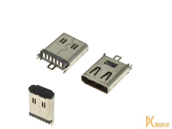 разъём USB RUICHI USB3.1 TYPE-C 6PF-028, 6 контактов; USB3.1 TYPE-C 6PF-028 107839