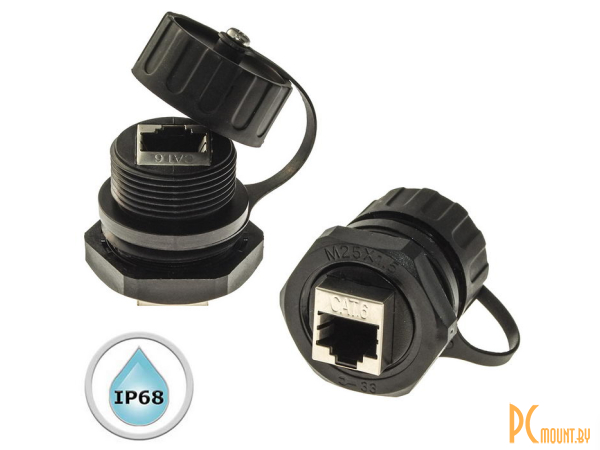 фото Герметичные разъемы: разъём герметичный RUICHI RJ45M25Z0-6BG; RJ45M25Z0-6BG 107886 Герметичные разъемы: разъём герметичный RUICHI RJ45M25Z0-6BG; RJ45M25Z0-6BG 107886