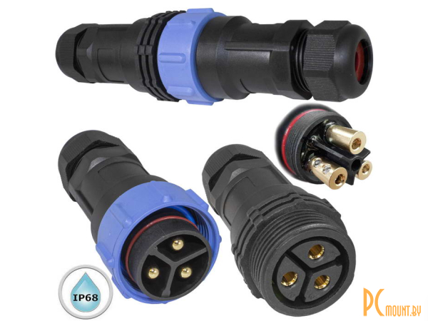 фото Герметичные разъемы: разъём герметичный RUICHI SZC-450-3P IP68 (250V 52A), 3 контакта; SZC-450-3P IP68 (250V 52A) 106785 Герметичные разъемы: разъём герметичный RUICHI SZC-450-3P IP68 (250V 52A), 3 контакта; SZC-450-3P IP68 (250V 52A) 106785