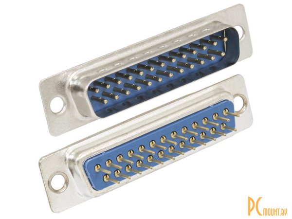 фото разъём D-SUB RUICHI DPS-25M/DBB-25M, 25 контактов; DPS-25M / DBB-25M 54955 разъём D-SUB RUICHI DPS-25M/DBB-25M, 25 контактов; DPS-25M / DBB-25M 54955