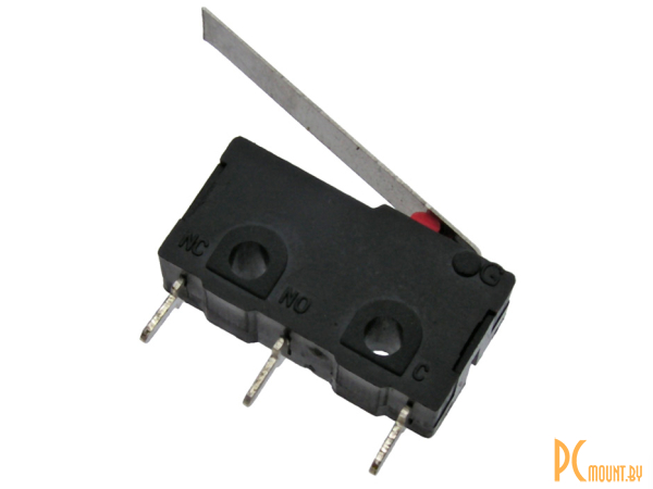 Микропереключатели: микропереключатель с рычагом RUICHI SM5-03P, ON-(ON) SPDT 3P, 3 А, 250В; SM5-03P 123803