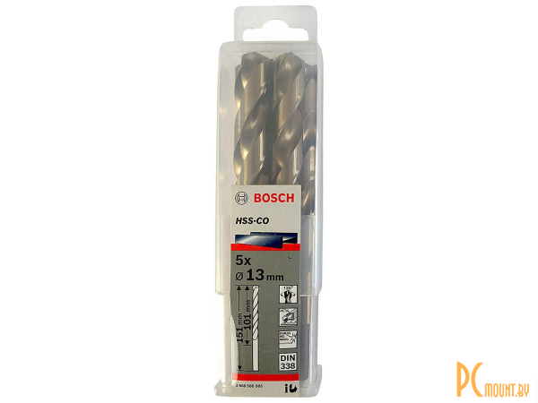 фото набор сверл Bosch HSS-CO 13.0мм 2.608.585.905 2.608.585.905 набор сверл Bosch HSS-CO 13.0мм 2.608.585.905 2.608.585.905