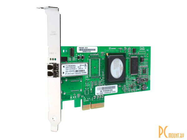 (б/у) QLogic QLE2460 Host Adapter, Single 4Gbps Fibre Channel, PCI Express x4