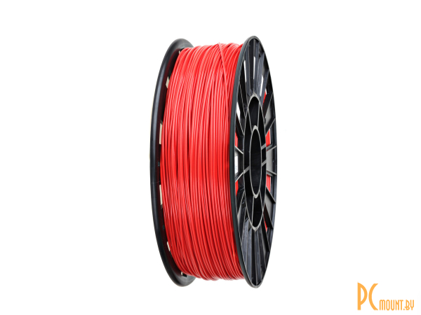 PLA Пластик для 3D печати (филамент) в катушках, 3D Printing Filament PLA Red (Красный), 1,75mm, 1kg