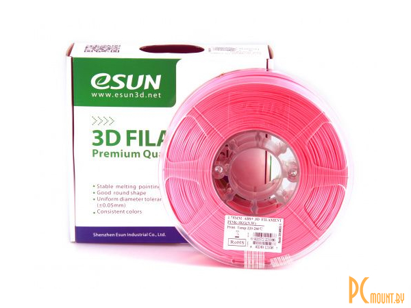 ABS+ Пластик для 3D печати (филамент) в катушках, ESUN ABS+175P1)