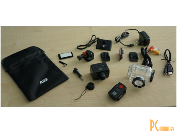 Экшн камера (Ударостойкая, водонепроницаемая, для съемки фото и видео в экстремальных условиях.)  AEE MagiCam SD19, 5M CMOS, 1080P/30fps, 175° View Angle, Micro SD/MMC up to 64GB SDHC, JPEG, MOV (H.264), LCD Screen, Digital Zoom 4X, AV OUT, USB 2.0, Built