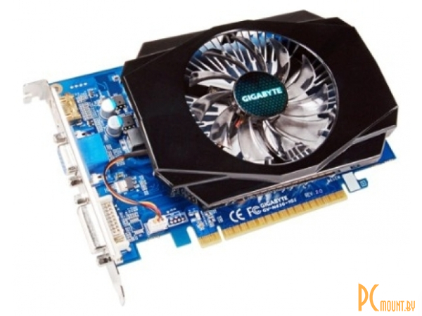 Видеокарта Gigabyte GV-N430-1GI 2.0 GeForce with CUDA GT430 1Gb DDR3 (128bit) DVI/ VGA/ HDMI/ OEM PCI-E NV