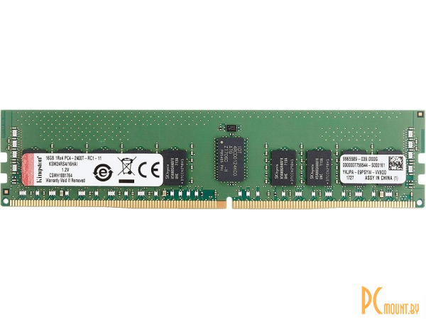 DDR4, 16GB, PC21300R (2666MHz), Kingston KSM26RS4/16MEI