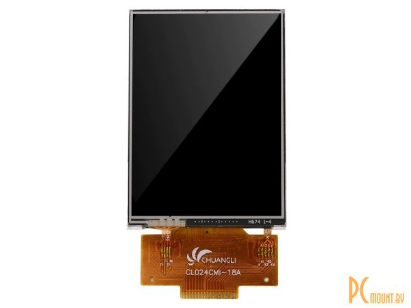 Arduino, Модуль ЖКИ дисплея с Touch-screen,  2.4" TFT LCD Display module 240x320 ILI9341