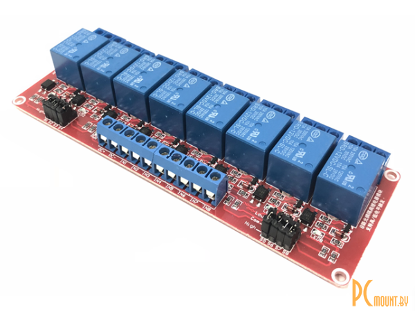 Arduino, Модуль релейный 8-канальный