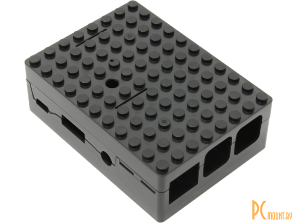 Arduino, Корпус пластмассовый черный, Raspberry Pi 3 Model B, ACD RA182 Black