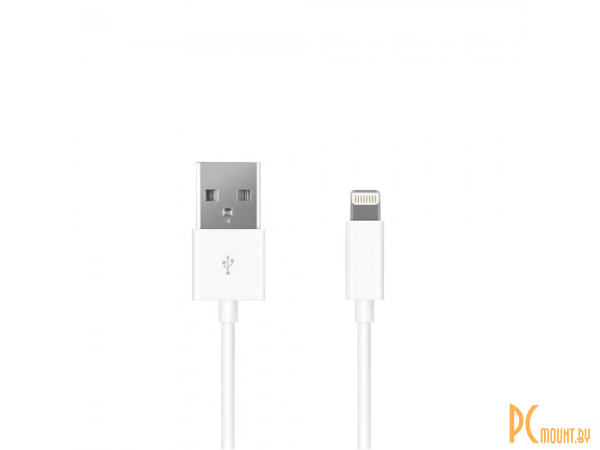 Дата-кабель Prime Line Lighting 8-pin для Apple, 1.2м, белый, арт. 7201 фото Дата-кабель Prime Line Lighting 8-pin для Apple, 1.2м, белый, арт. 7201