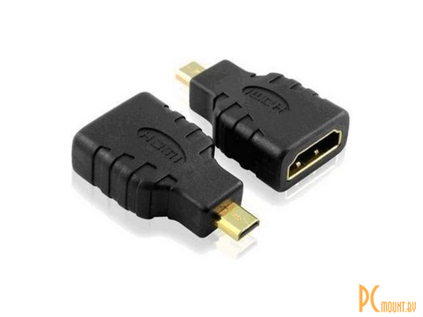 Переходник micro HDMI M to HDMI F,  Espada