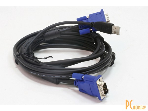 D-Link DKVM-CU5 Соединительный кабель 2 in 1 USB KVM Cable in 4,5m