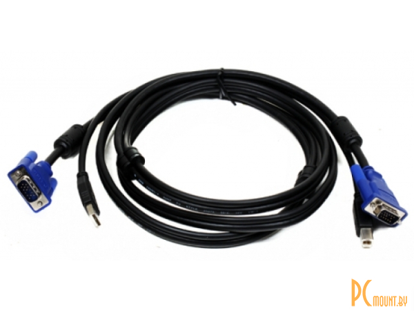 D-Link DKVM-CU Соединительный кабель 2 in 1 USB KVM Cable in 1.8m (6ft)