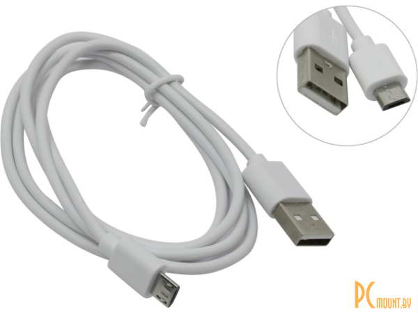 Кабель USB 2.0 USB->MicroUSB Defender USB08-03BH (87477), 1 м