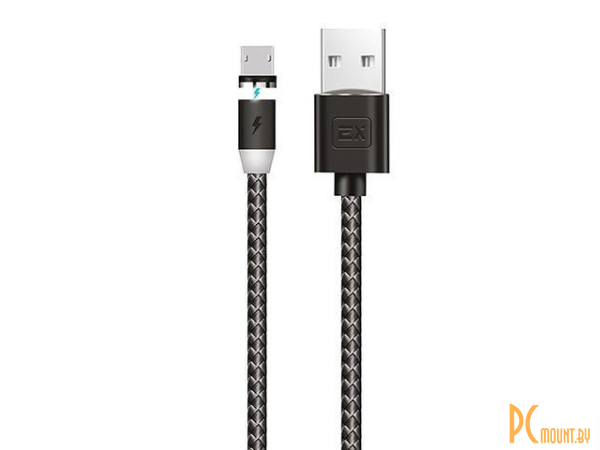 Кабель USB 2.0 USB->MicroUSB Exployd EX-K-949 2m Black