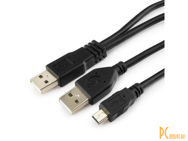 Cable USB 2.0 mini (CCP-USB22-AM5P-3) Dual mini5p 90cm (Gembird)