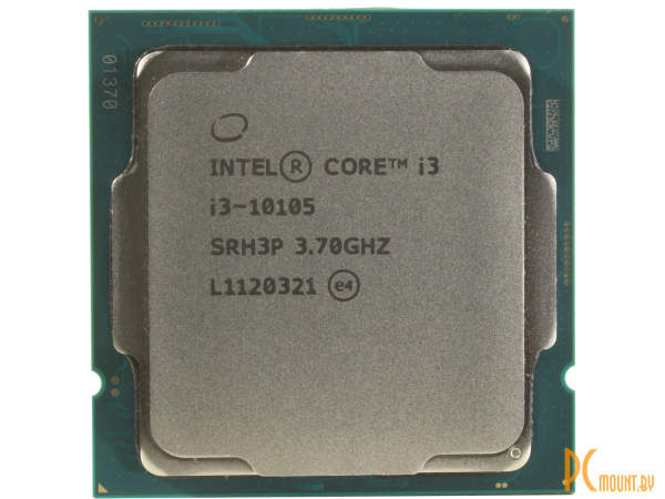 Процессор Intel Core i3-10105 BOX Soc-1200