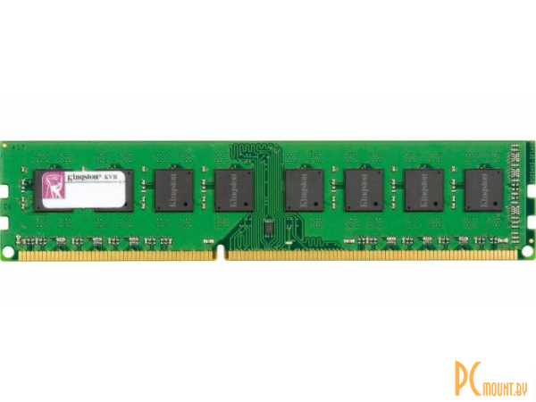 Память оперативная DDR3, 4GB, PC12800(1600MHz), Kingston KVR16N11S8/4