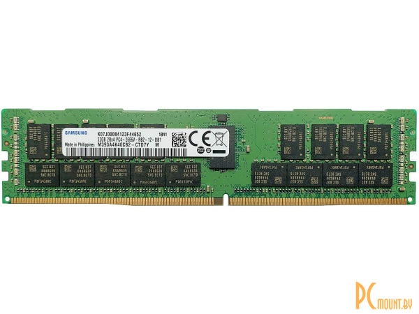Память оперативная DDR4, 32GB, PC21300 (2666MHz), Samsung  M393A4K40CB2-CTD7Q
