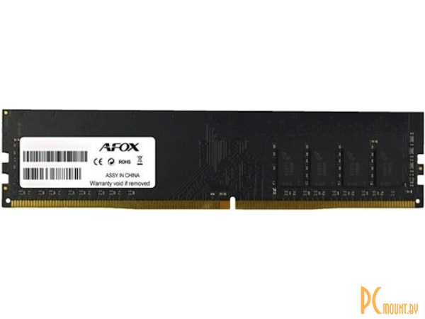 Память оперативная DDR4, 4GB, PC19200 (2400MHz), AFOX AFLD44EN1P