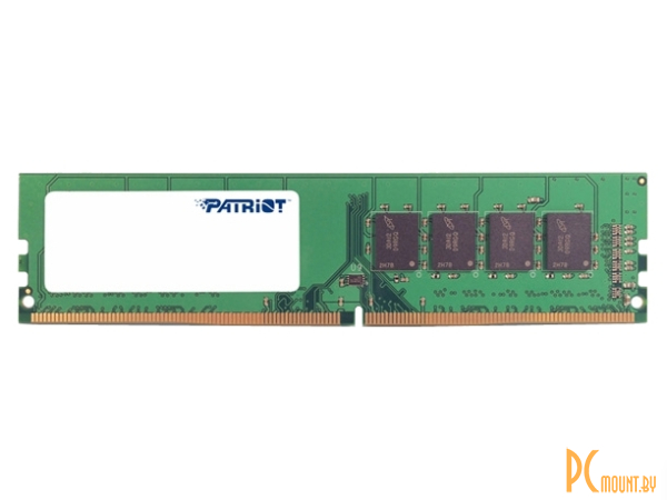 Память оперативная DDR4, 8GB, PC19200 (2400MHz), Patriot PSD48G240082