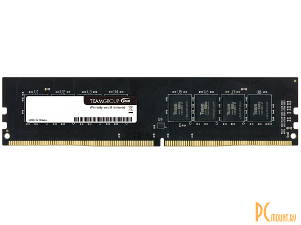 Память оперативная DDR4, 8GB, PC25600 (3200MHz), Team Group TED48G3200C22016