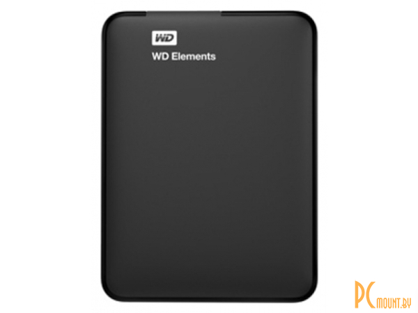 Внешний жесткий диск 1TB   WD WDBUZG0010BBK-EESN 2.5"