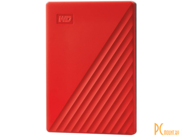 Внешний жесткий диск 4TB  WD WDBPKJ0040BRD-WESN Red 2.5"