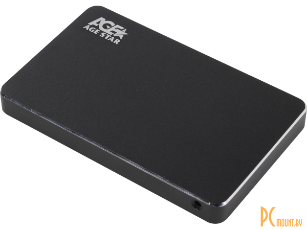 Корпус для HDD/SSD 2.5" толщиной до 9.5 мм, AgeStar 3UB2AX1C