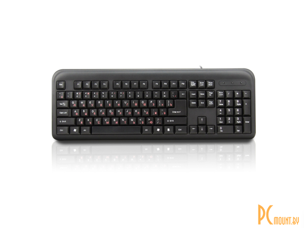 Клавиатура Powerex K-0330, black, USB