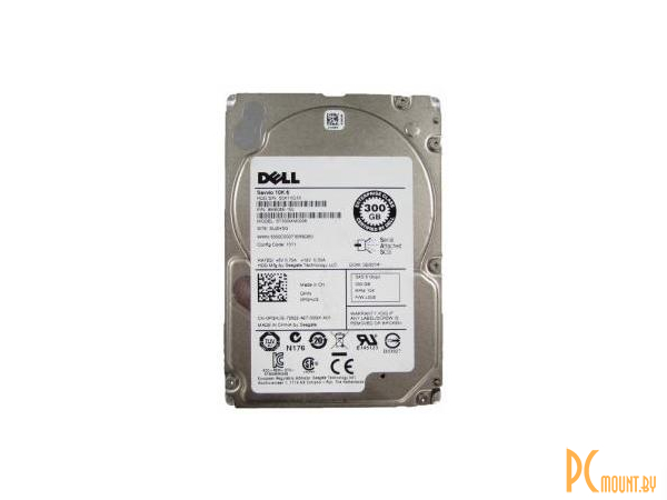 Жесткий диск (б/у) 300GB SAS2.0 Dell 0NWH7V (Toshiba MK3001GRRB) 2,5"