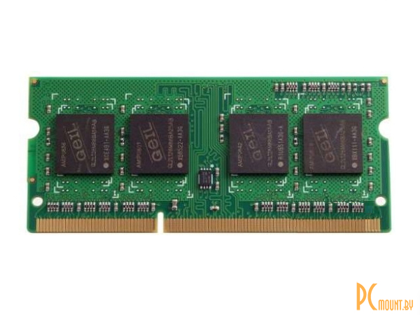 Память для ноутбука SODDR3, 8GB, PC12800 (1600MHz), Geil GGS38GB1600C11S(C)