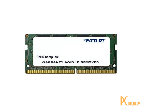 Память для ноутбука SODDR4, 16GB, PC19200 (2400MHz), Patriot PSD416G24002S