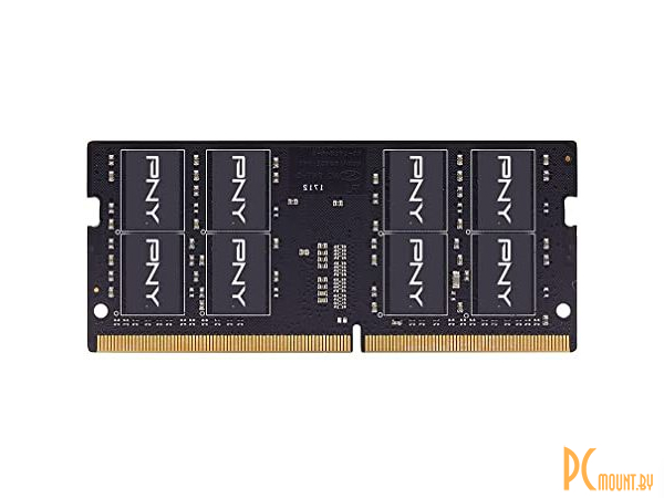 Память для ноутбука SODDR4, 16GB, PC21300 (2666MHz), PNY MN16GSD42666