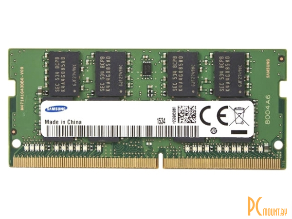 Память для ноутбука SODDR4, 4GB, PC19200 (2400MHz), Samsung M471A5244CB0-CRC