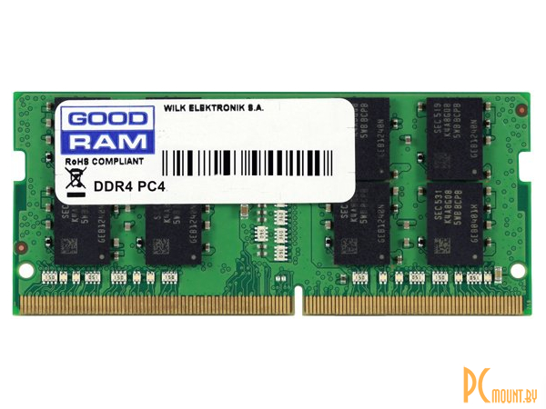 Память для ноутбука SODDR4, 4GB, PC21300 (2666MHz), Goodram GR2666S464L19S/4G
